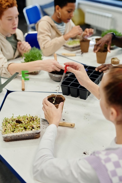 Biologieunterricht in der Schule