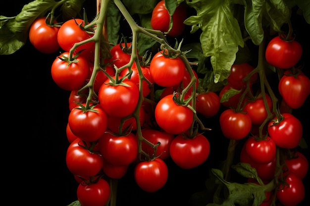 Biologische Tomatenreben