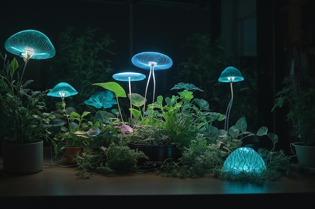 BioLuminate onde natureza e tecnologia convergem para iluminar seu espaço