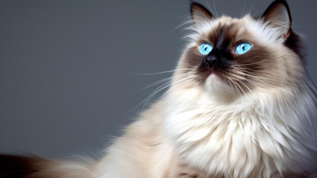 Birman Beauty Eine fesselnde Nahaufnahme