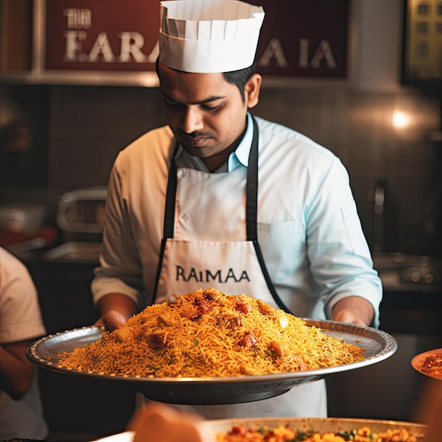 Biryani es un plato de arroz mixto