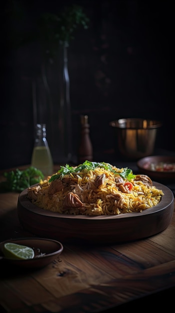 Biryani es un plato de arroz mixto