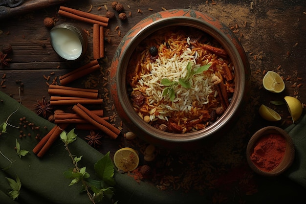 Biryani mit würzigem Garam Masala