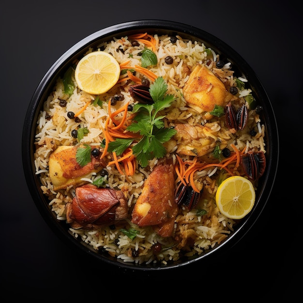 Biryani de pescado