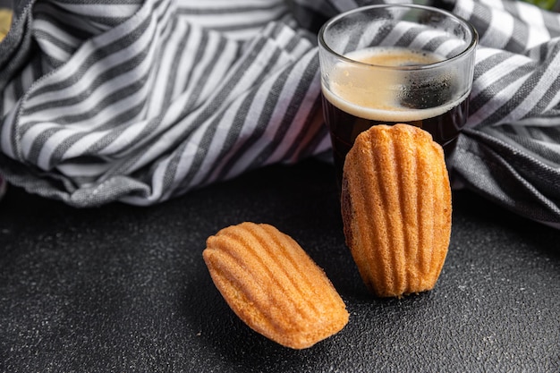 biscoito biscoitos Madeleine doce sobremesa francesa refeição comida lanche na mesa cópia espaço comida