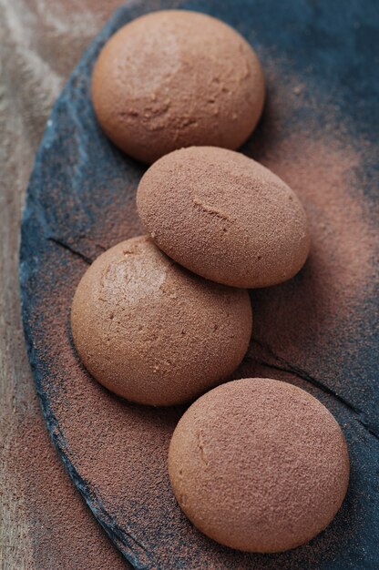 Biscoito caseiro com chocolate