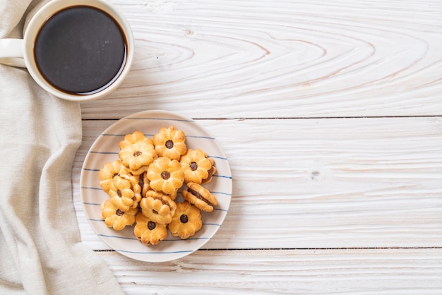 biscoito com geléia de abacaxi