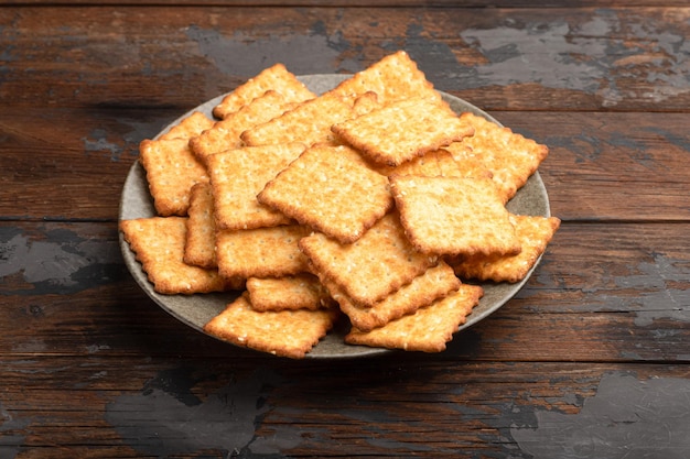 Biscoito de gergelim biscoito de biscoito em diferentes origens