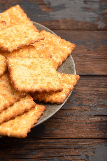 Biscoito de gergelim biscoito de biscoito em diferentes origens