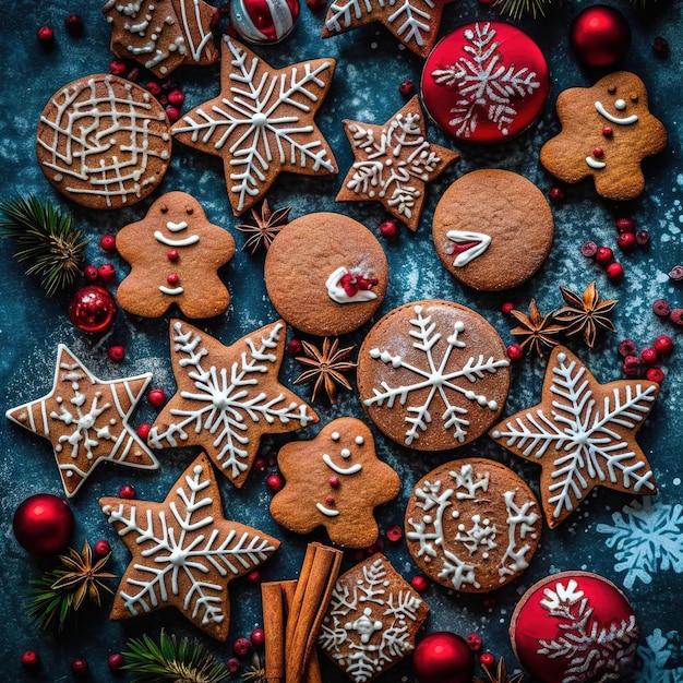 Biscoito de Natal do Homem de Pão de Ginger