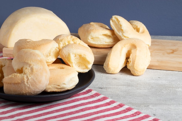 Biscoito de queijo lanche brasileiro (biscoito de queijo).