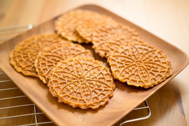 biscoito pizzelle