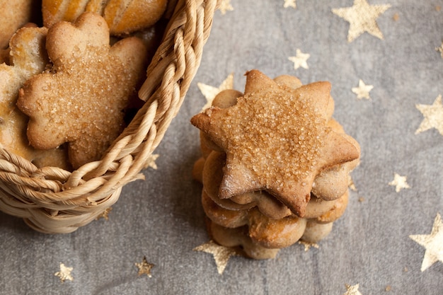 Biscoitos caseiros de Natal