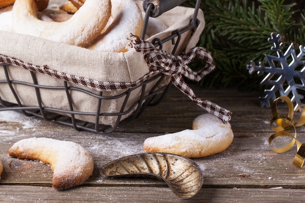 Biscoitos caseiros de natal