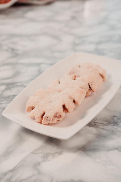 biscoitos com chocolate escuro