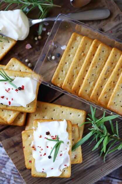 biscoitos com cream cheese