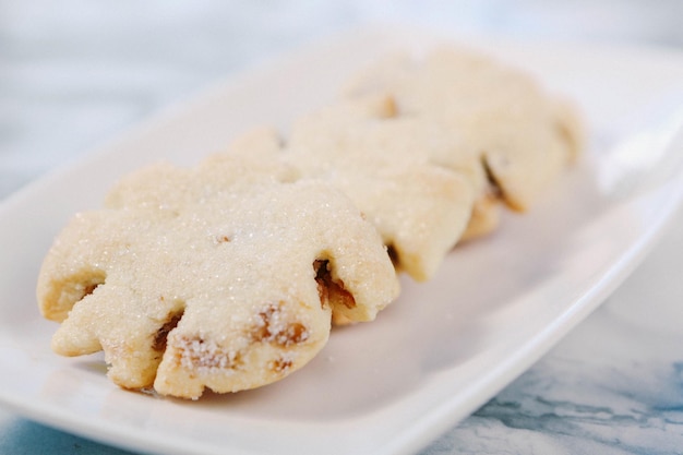 biscoitos com gotas de chocolate amargo