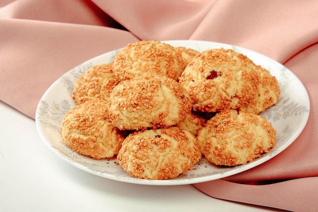 biscoitos com gotas de chocolate amargo