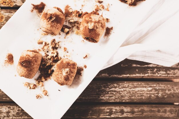 biscoitos com gotas de chocolate amargo