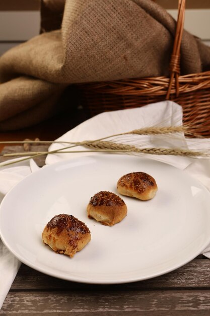 Biscoitos com gotas de chocolate amargo