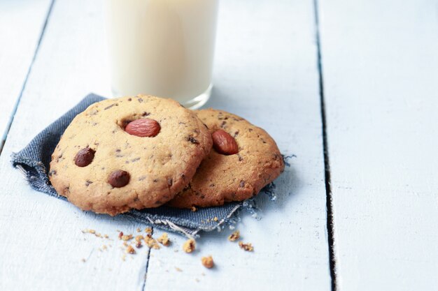 biscoitos com leite para uma alimentação saudável em casa