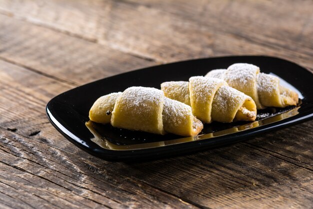 Biscoitos com nozes, doces orientais mutaki