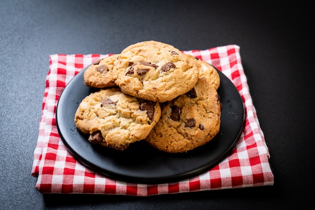 Biscoitos com pepitas de chocolate