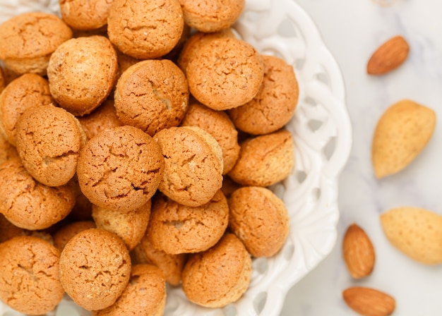 Biscoitos de amêndoa amaretti