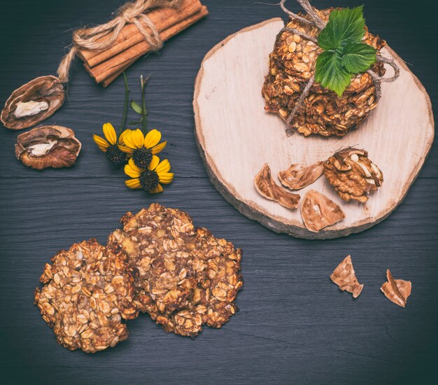 Biscoitos de aveia caseiros