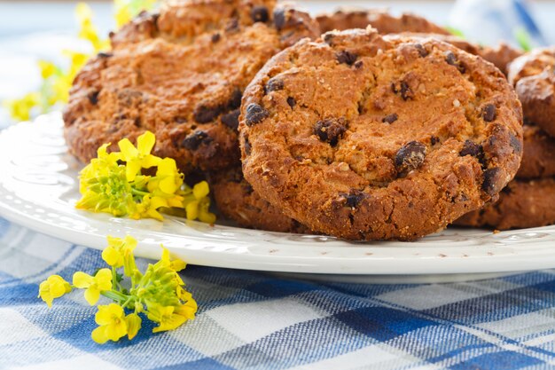 Biscoitos de aveia caseiros