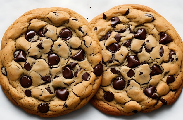 biscoitos de chocolate quebrados isolados em