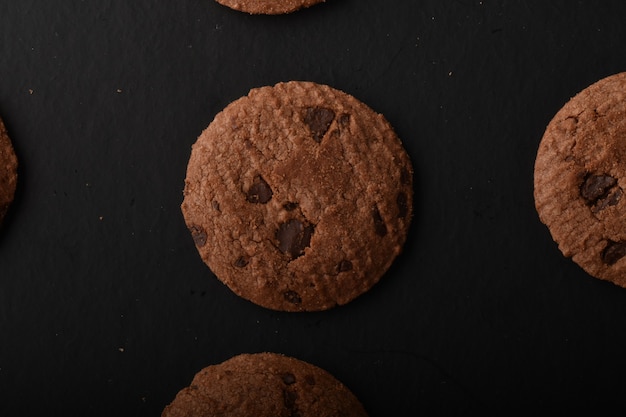 biscoitos de chocolate