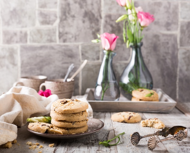 Biscoitos de chocolate