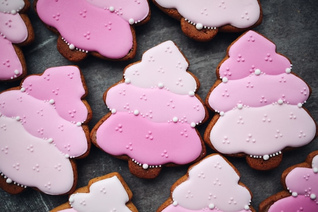 Biscoitos de gengibre de natal