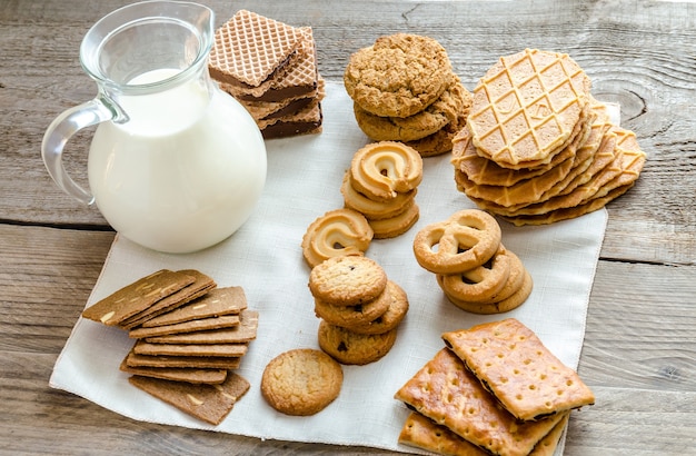 Biscoitos de manteiga e amêndoa