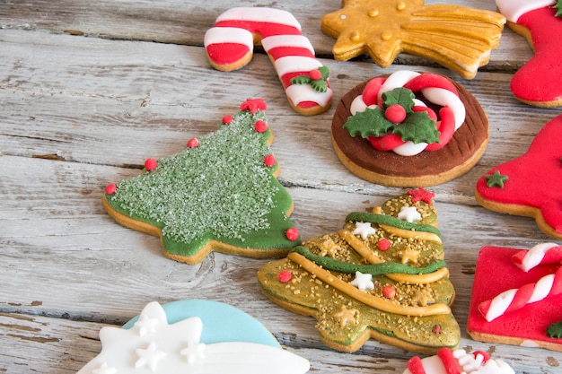 Biscoitos de Natal assados