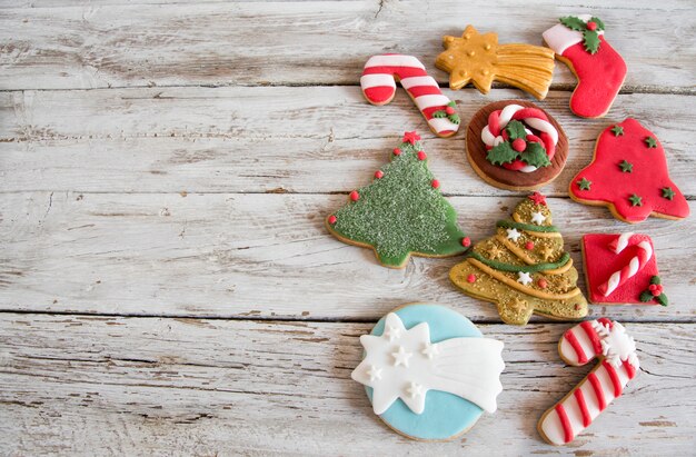 Biscoitos de Natal assados