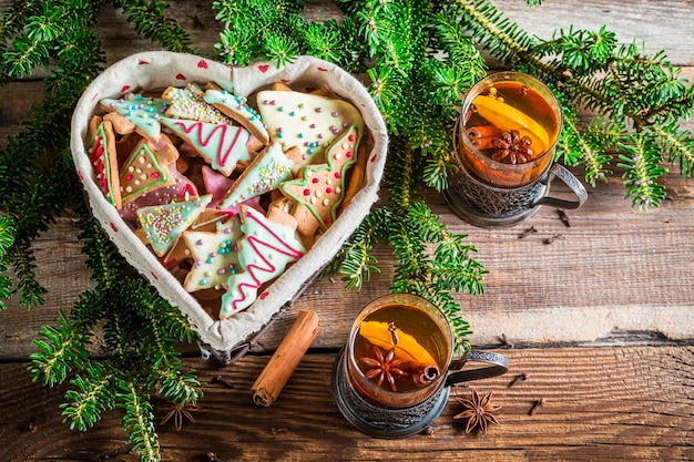 biscoitos de natal com canela