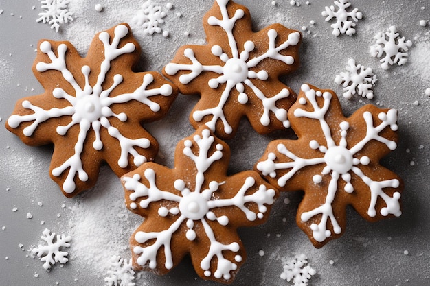 Biscoitos de pão de gengibre