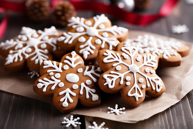 Biscoitos de pão de gengibre