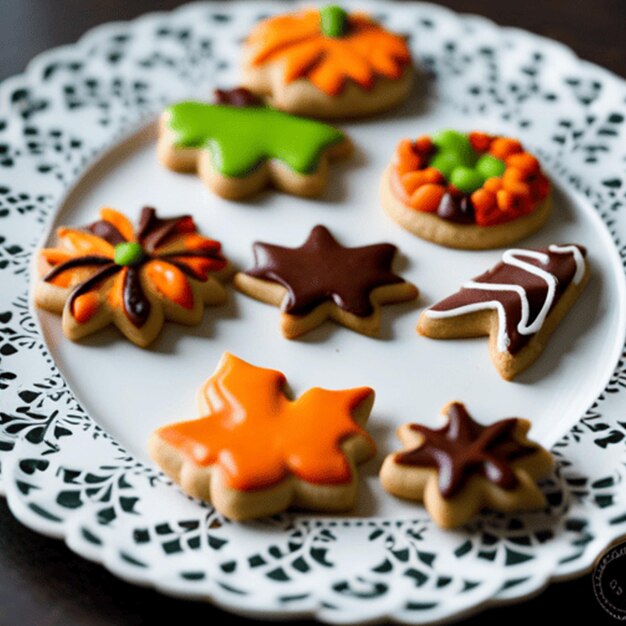 Biscoitos de vários sabores