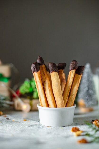 Biscoitos doces de natal