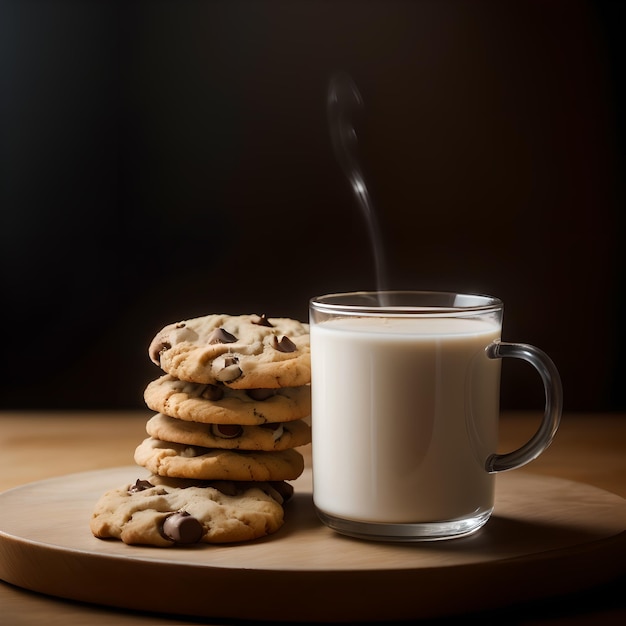 Biscoitos e Leite