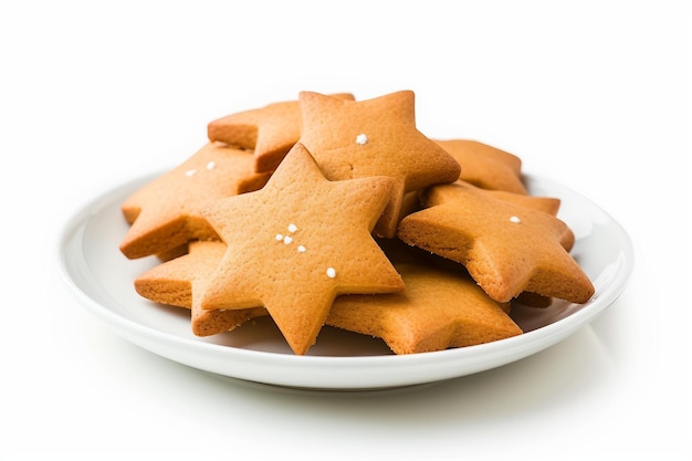 Biscoitos em forma de estrela