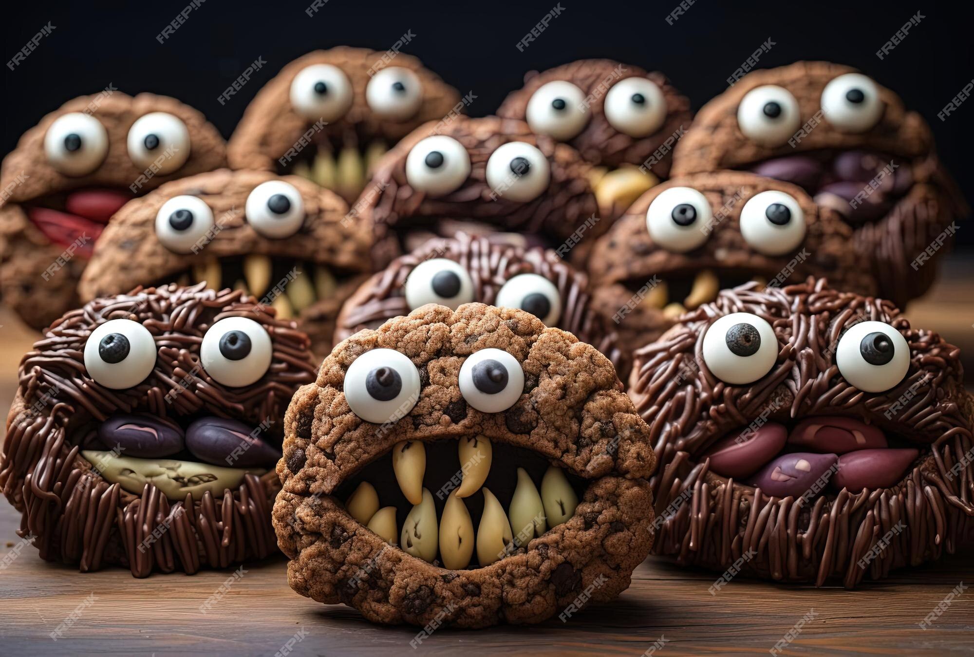 Bolinhos Assustadores Bolo De Chocolate Monstro Halloween PNG , Biscoitos,  Monstro, Assustador Imagem PNG e Vetor Para Download Gratuito