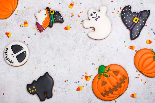 Biscoitos para festa de Halloween