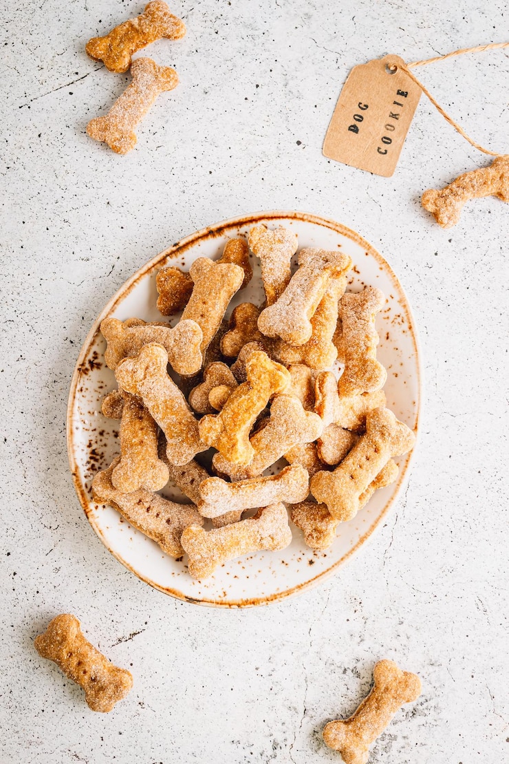 Foto biscoitos saudáveis de banana e abóbora feitos em casa