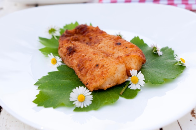 bistec de pescado