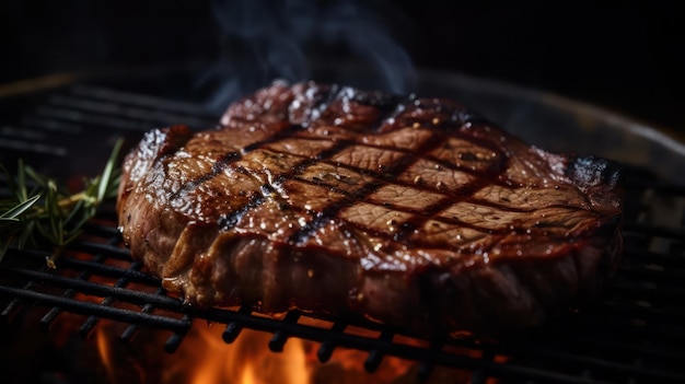 Bistec de ternera a la parrilla