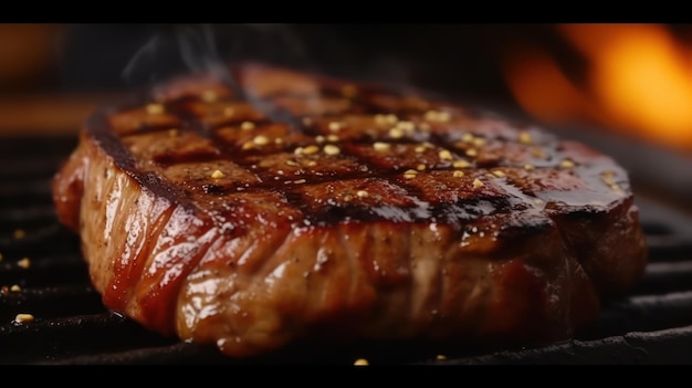 Bistec de ternera a la parrilla